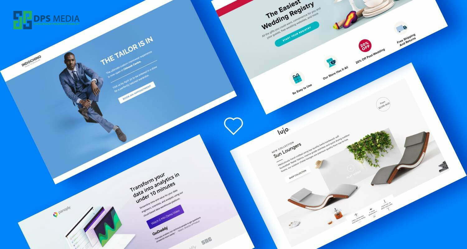 Beautiful landing page