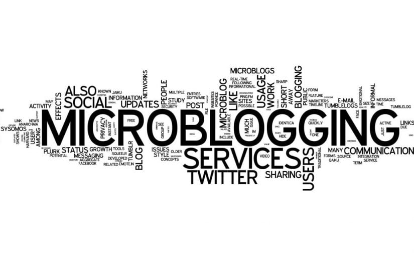 सामाजिक Microblogging