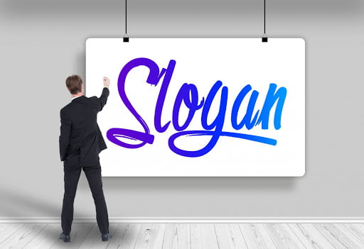 What is a slogan?