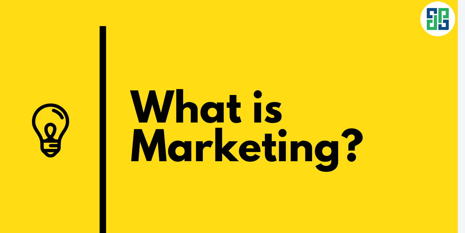 O que é Marketing?