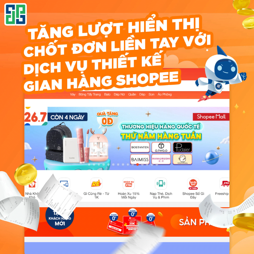 shopee booth design service