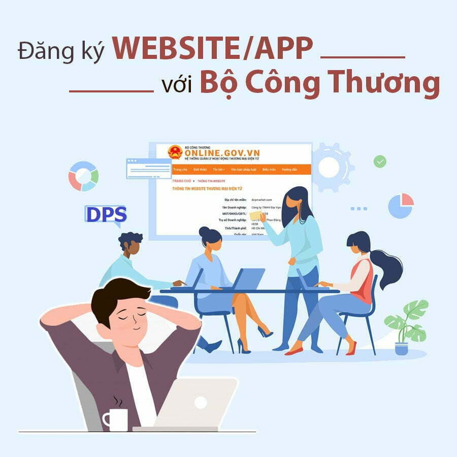 E-commerce website registration service at DPS Communication 