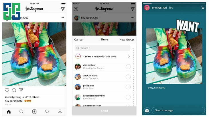 Instagram canal para compartilhar fotos e vídeo