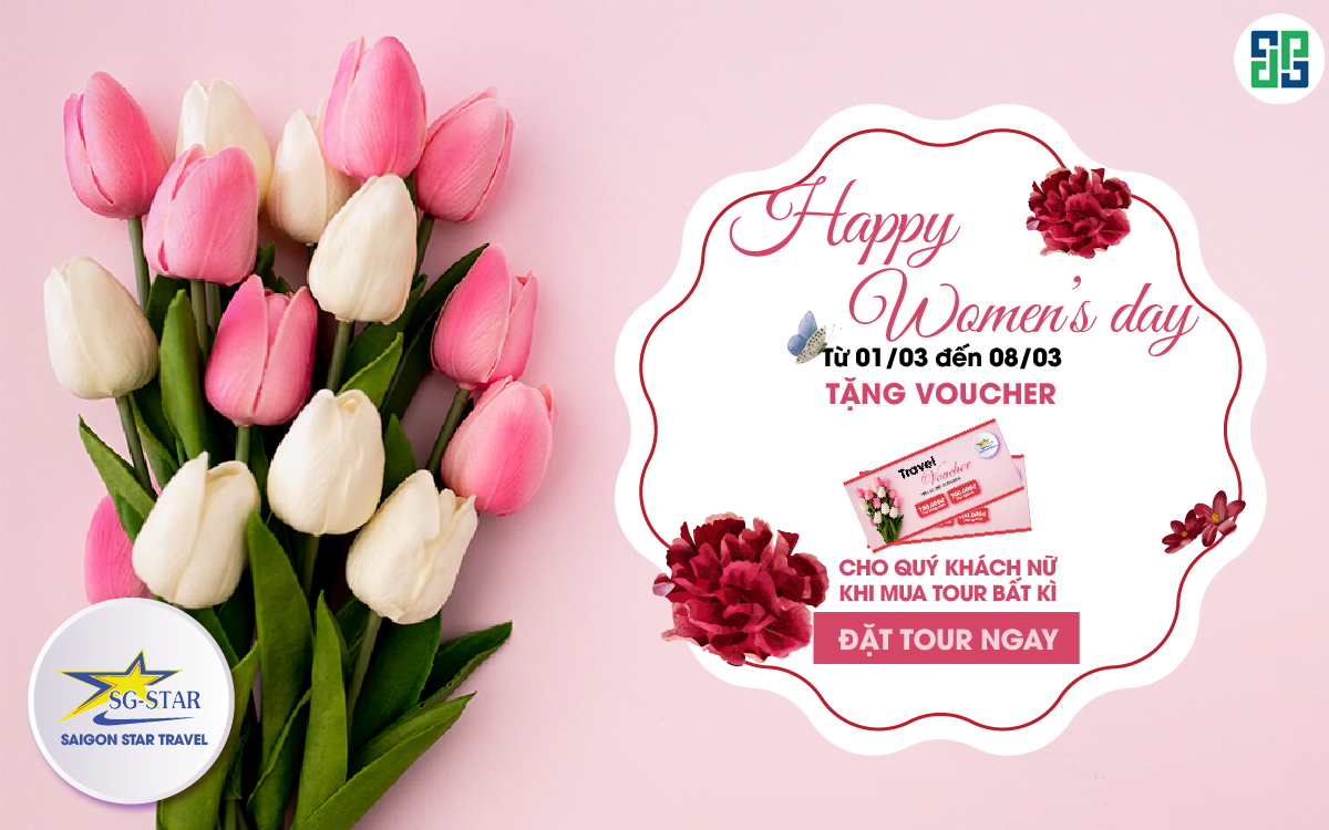 Some special International Women's Day promotions on March 8 