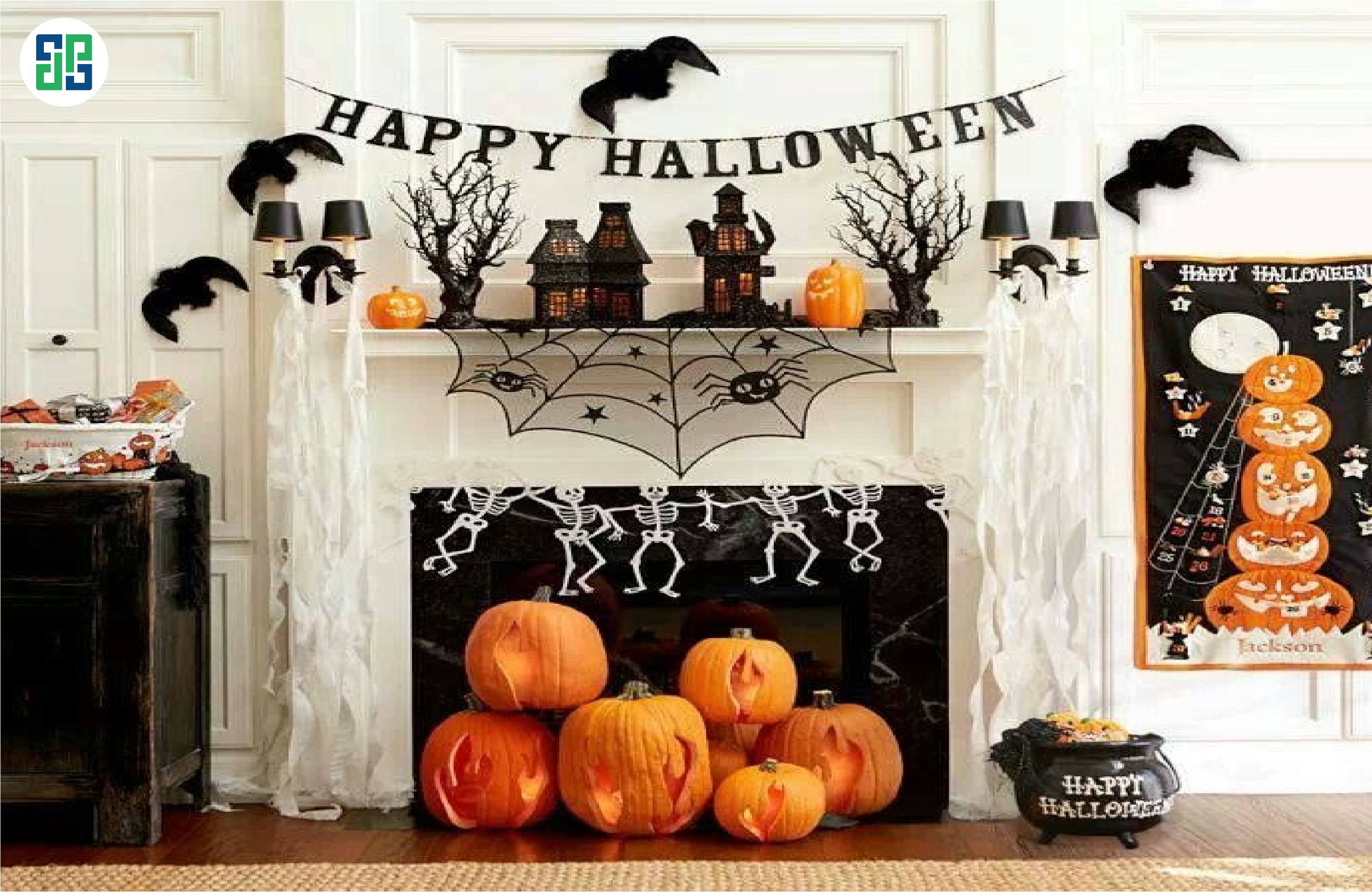 Create a content marketing campaign on Halloween October 31 to decorate for the festival