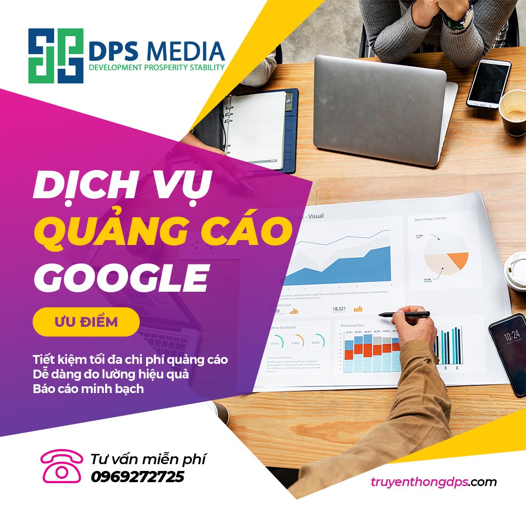 Dịch vụ quảng cáo Google tại DPS 