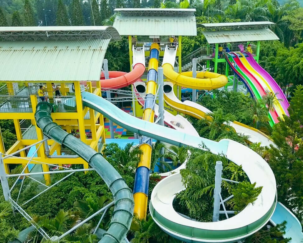 Water slide system 'diaphragmatic duodenum'