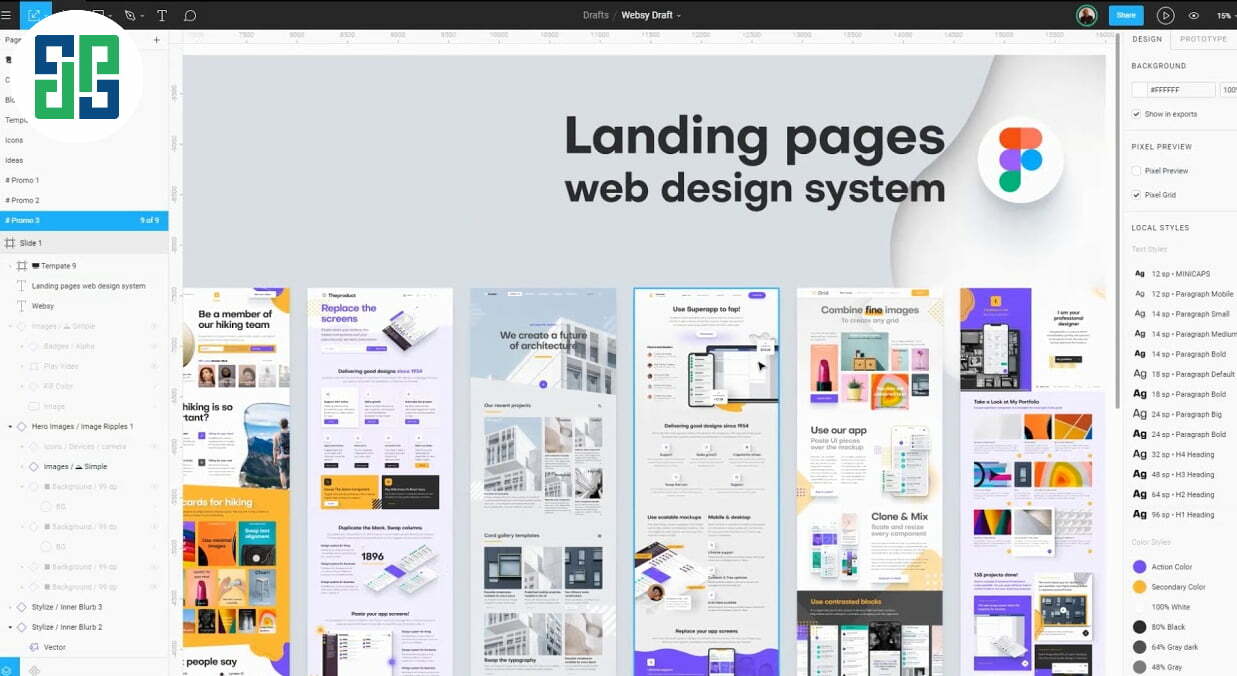 Beautiful, simple, modern web interface design