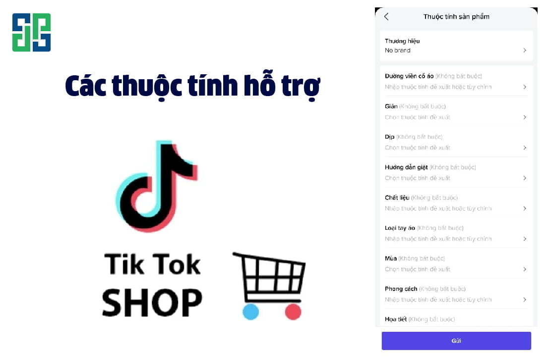 Bổ sung các thuộc tính khác cho đầy đủ thông tin