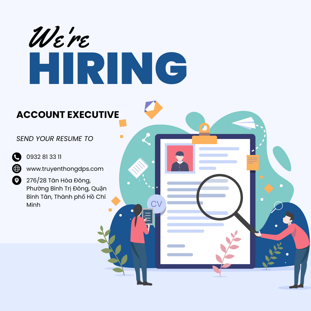 Tuyển Dụng Account Executive Tại DPS