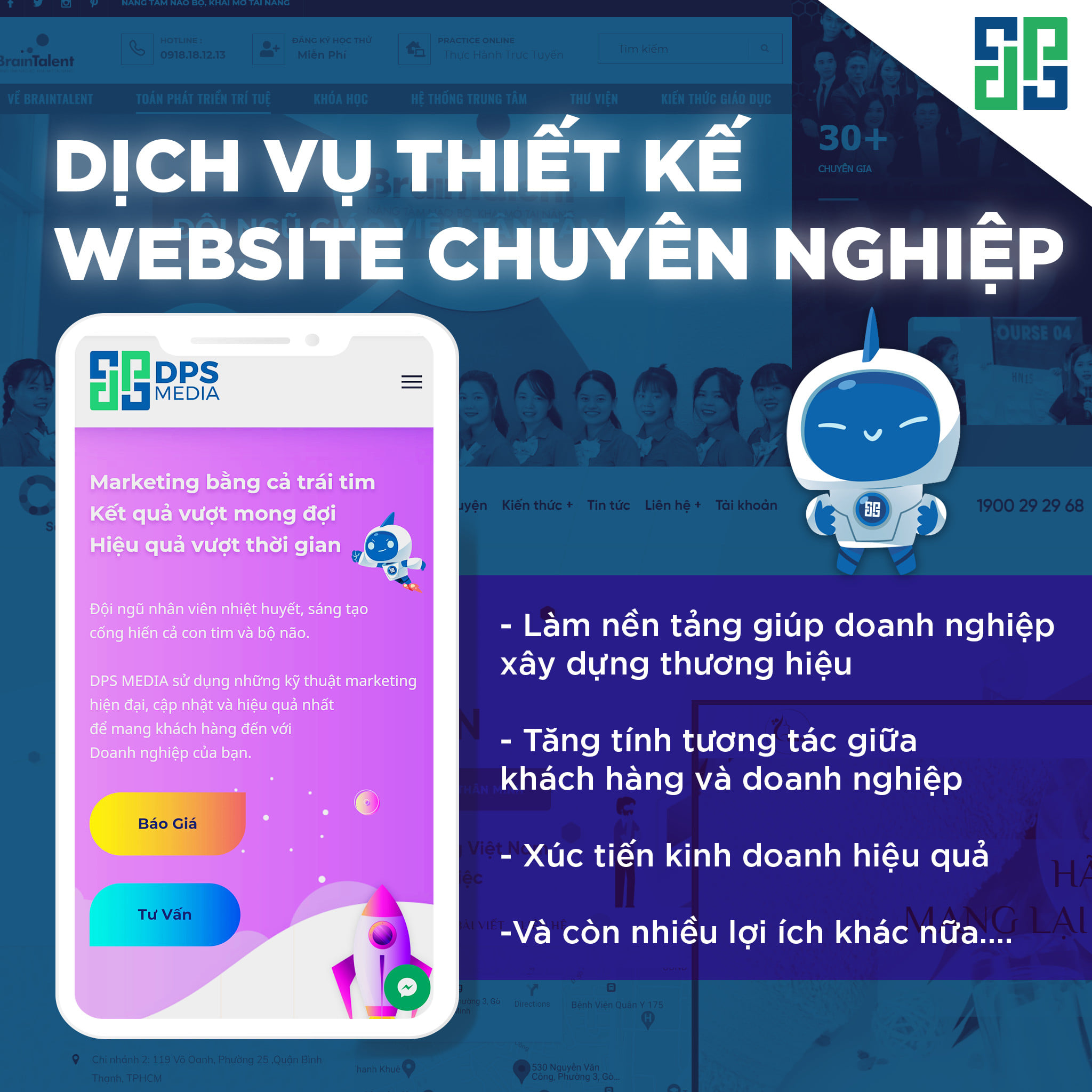 dịch vụ thiết kế web chuẩn seo