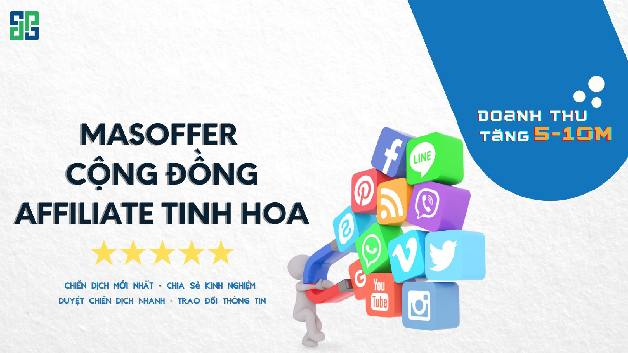 MasOffer với mức hoa hồng hấp dẫn cho các Publisher