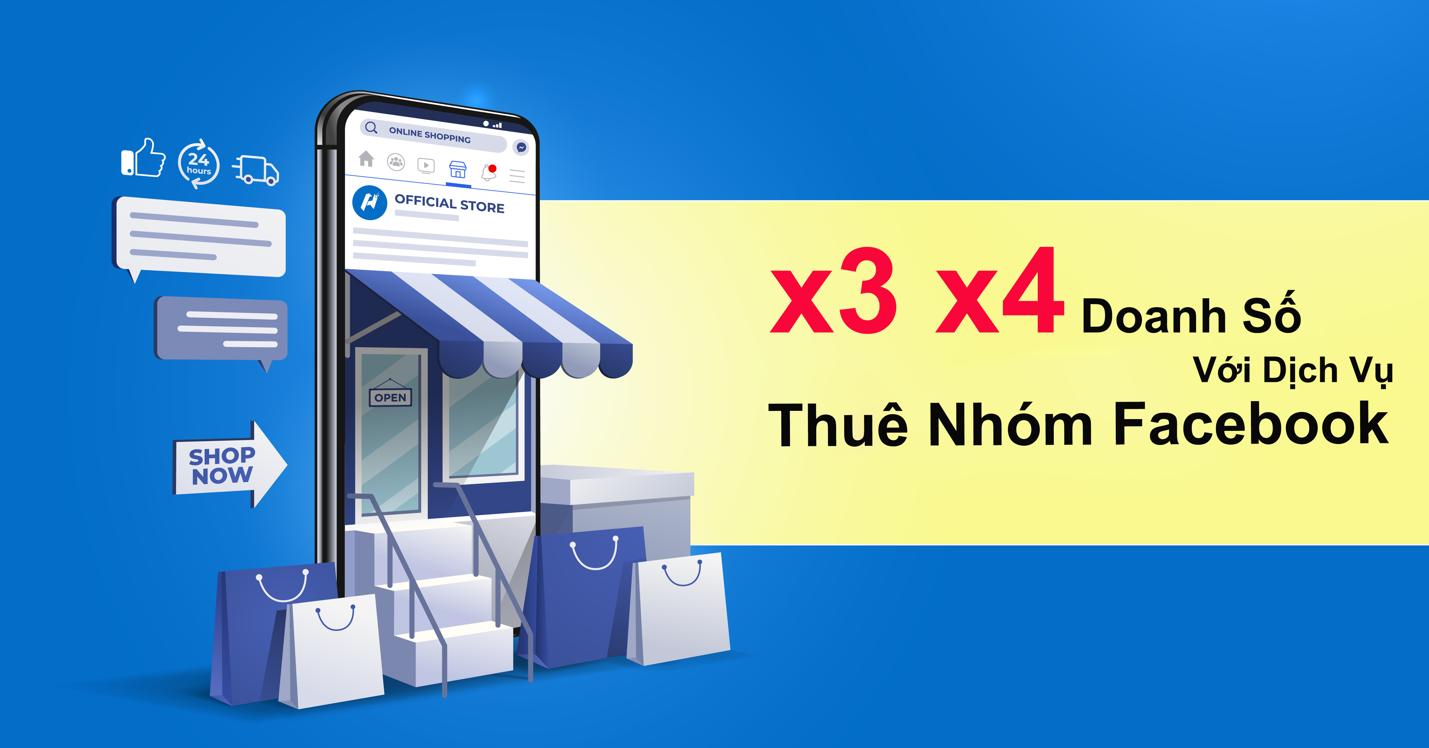 Thuê Nhóm Facebook: Cách x3 x4 Doanh Số Bán Hàng Nhanh Chóng