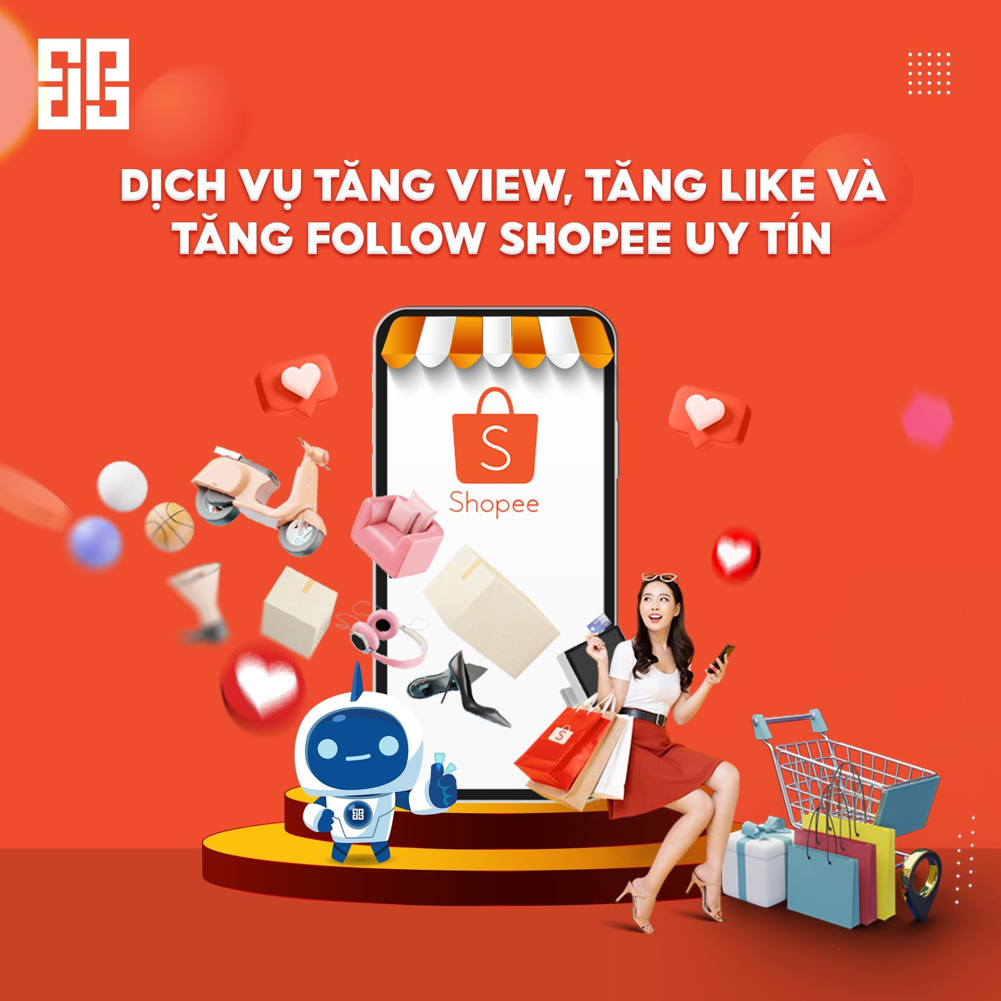 DPS Media - Chuyên tăng view, like, follow uy tín cho kênh Shopee