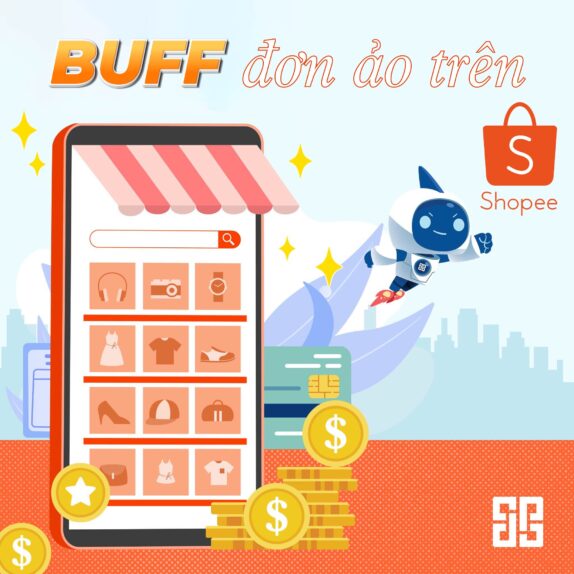 buff đơn ảo Shopee