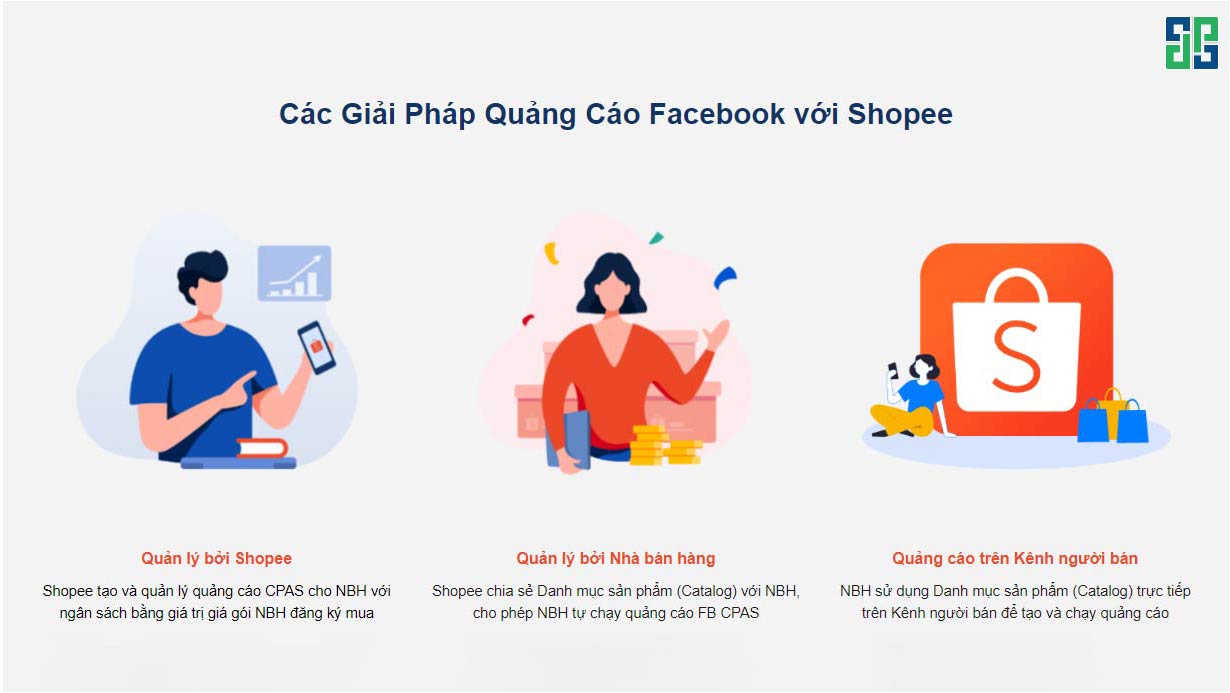 Các giải pháp quảng cáo Facebook với Shopee