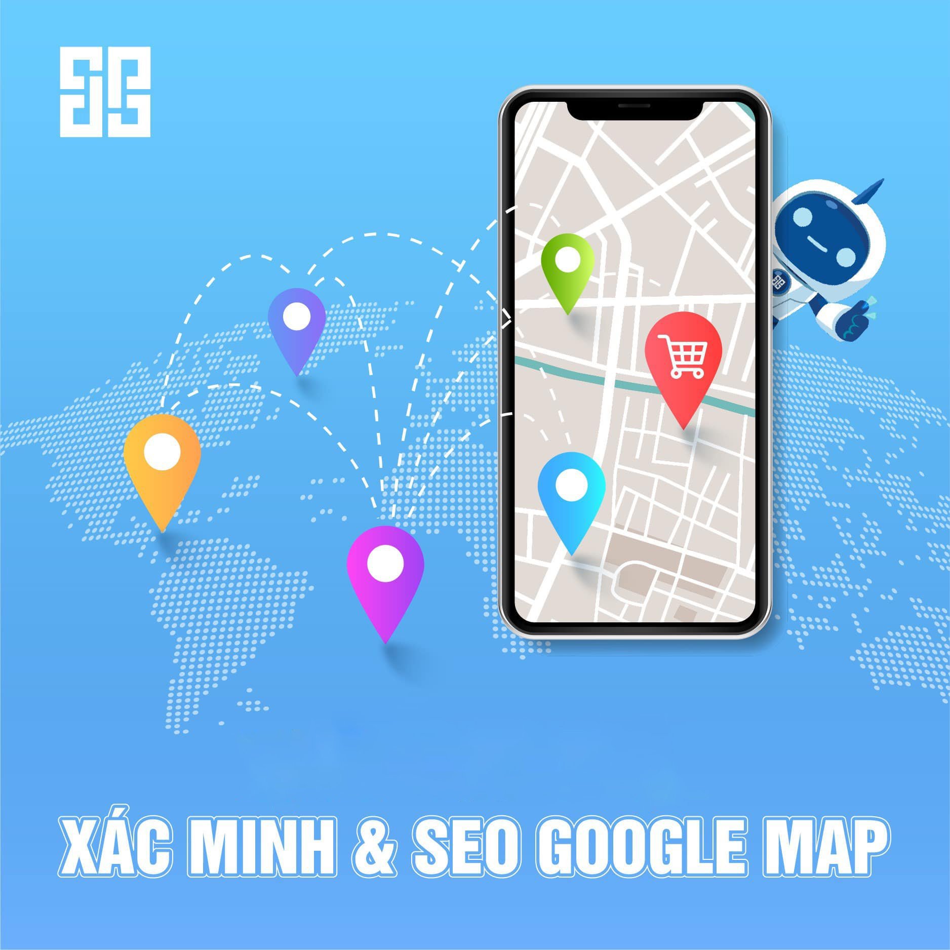 Dịch vụ xác minh và SEO Google Maps - Truyền thông DPS