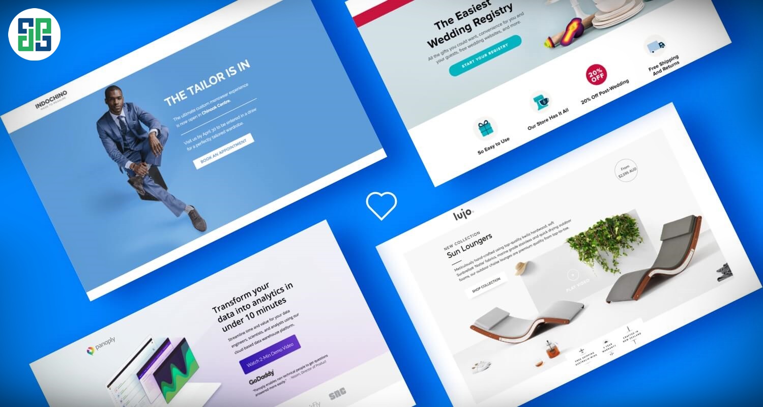 landing page