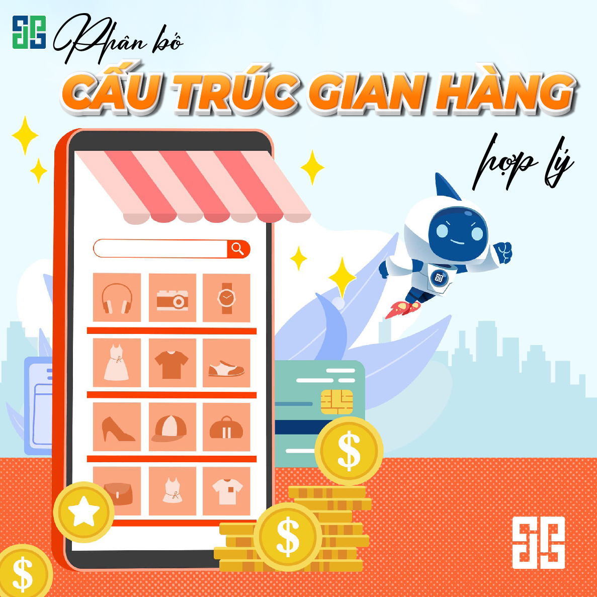 Một cấu trúc hợp lý sẽ giúp khách hàng dễ dàng tìm kiếm sản phẩm, tăng thời gian ở lại và thúc đẩy quyết định mua hàng