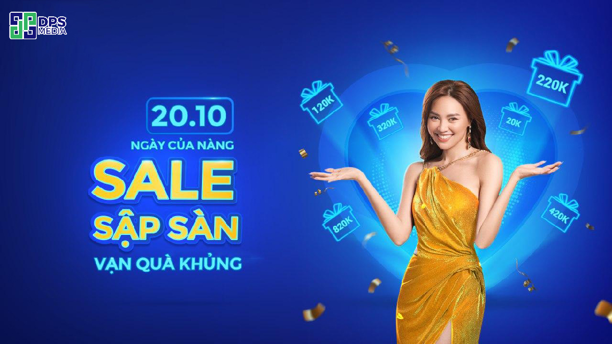 Khuyến mãi hấp dẫn là yếu tố quan trọng để thu hút khách hàng và tăng doanh số trong dịp 20/10