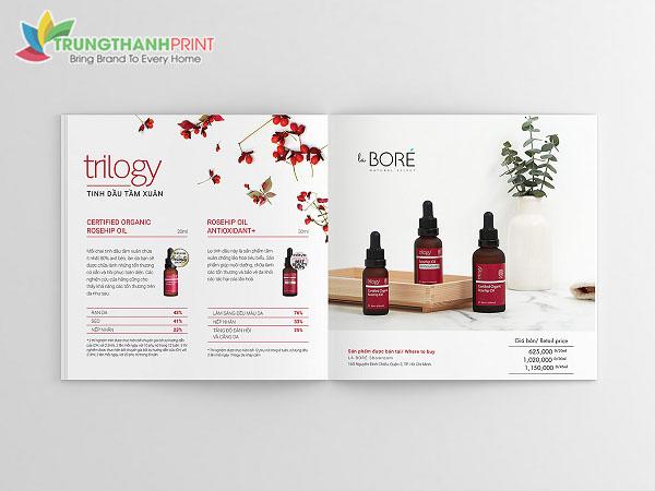 nghệ thuật‍ thiết kế catalogue mỹ phẩm thu hút ánh nhìn đầu tiên